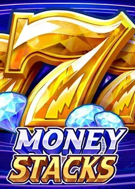 Geld-Slot mit gestapelten Münzen und Cash-Collect-Feature.