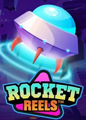 Weltraum-Slot mit Raketen-Symbolen und kaskadierenden Gewinnen.